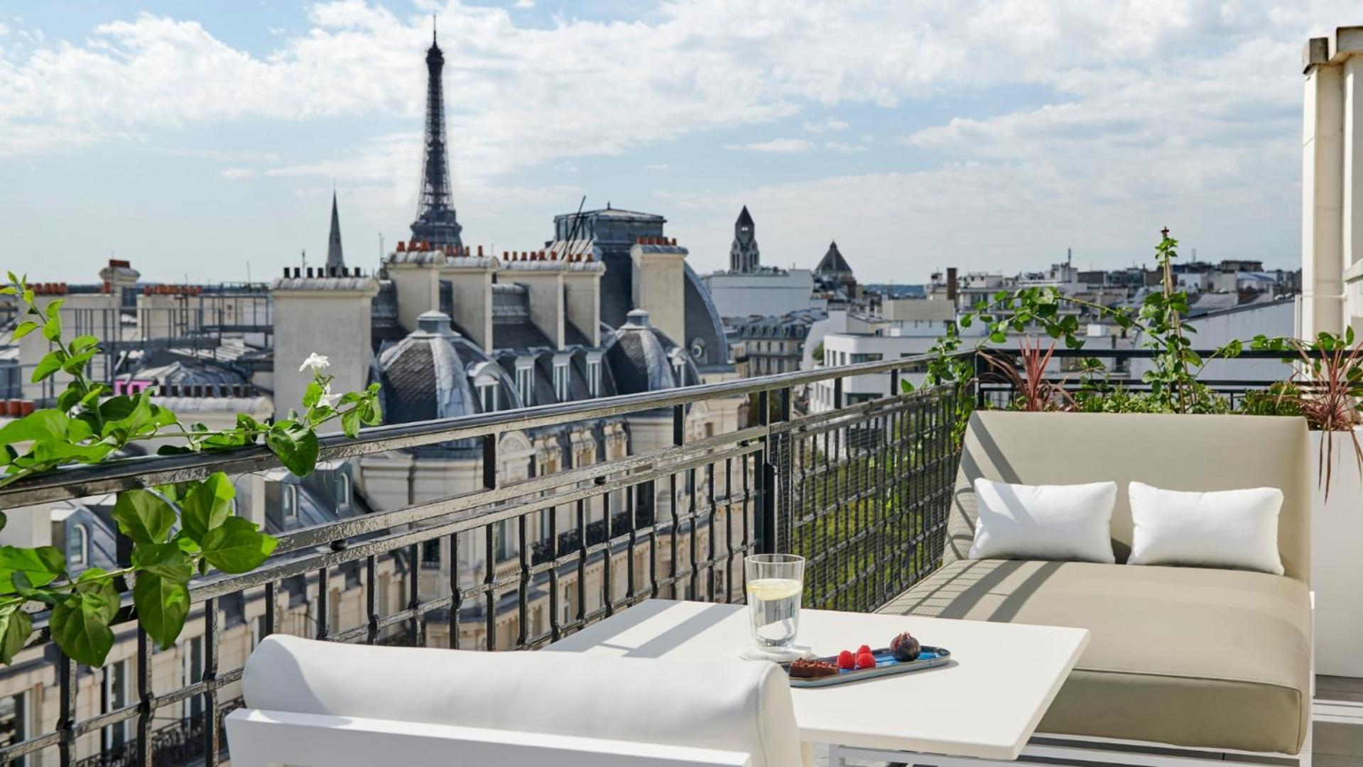 โรงแรมแลนคาสเตอร์ ปารีส ภายนอก รูปภาพ